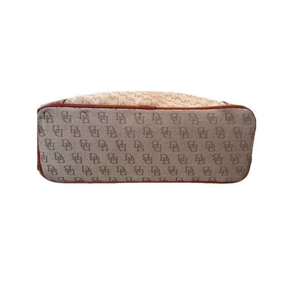 Dooney & Bourke 10x10 Canvas Crossbody Bag Signature Madison - Picture 4 of 7